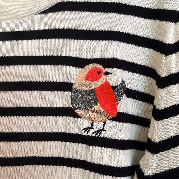Striped bird sweater - Picture 2 of 3
